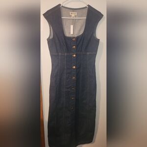 Madewell Denim Dress, Size 6